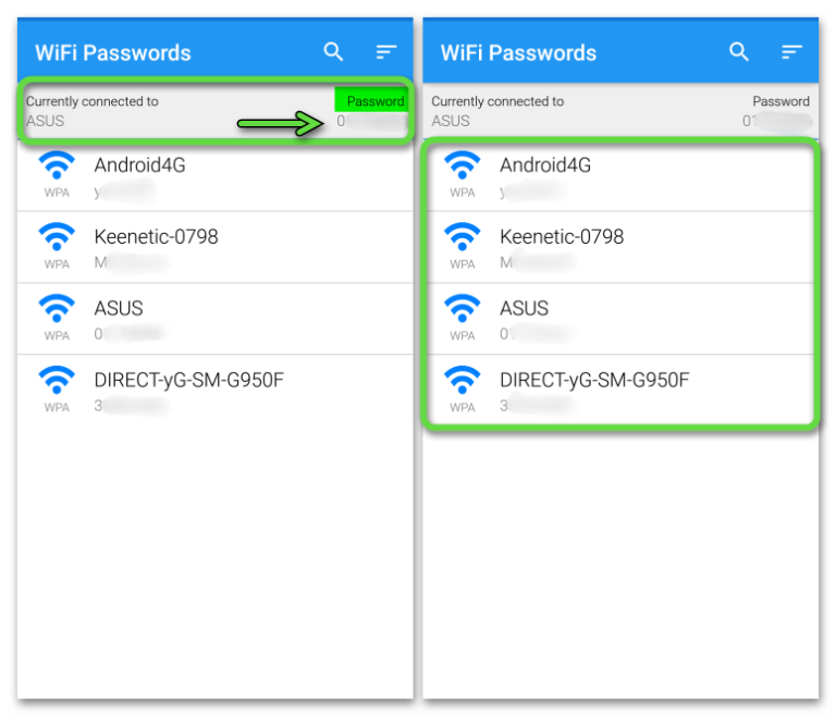 Как посмотреть сохраненные пароли от wifi на андроид