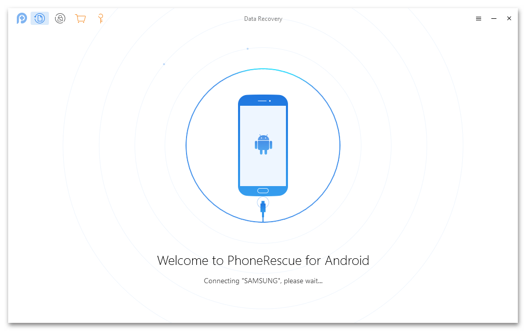 Сопряжение устройства samsung с PhoneRescue for Android