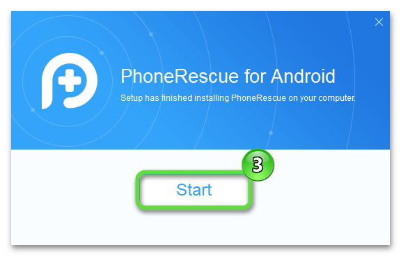 Запуск PhoneRescue for Android на ПК